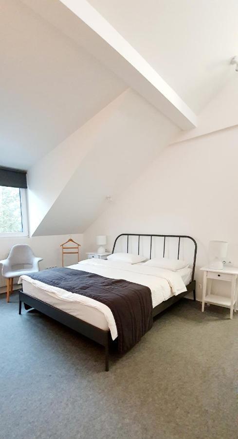 Loft 85 M2 Wilanow Krolewski Self Checkin Warschau Exterior foto