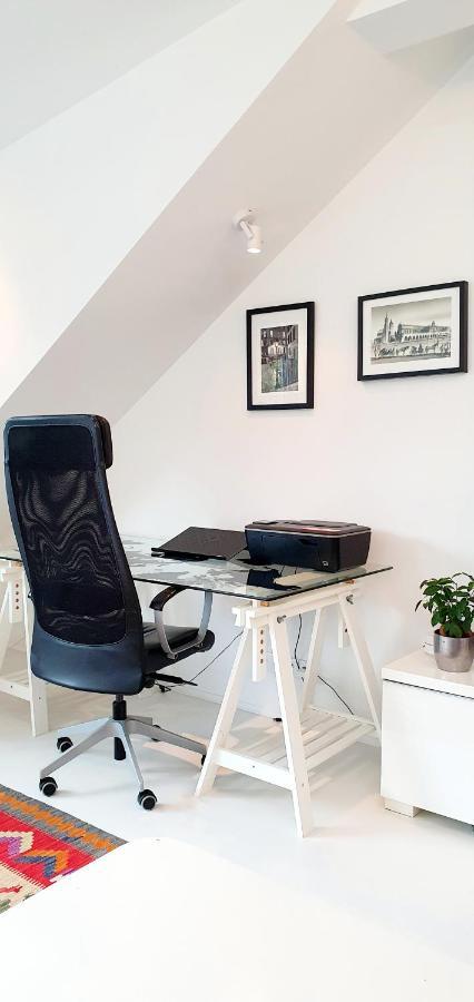 Loft 85 M2 Wilanow Krolewski Self Checkin Warschau Exterior foto